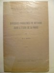 MARINUS A. (Mr),Quelques problèmes de méthode dans l'étude de la magie.