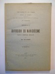 DE STOOP Émile,Essai sur la diffusion du manichéisme dans l'Empire Romain.