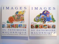 COLLECTIF, BAUER Alain, COMBES André, BLEIER Julienne, GUILLAUT-DARCHE Cl.,Images du patrimoine maçonnique. La Loge [- Les Hommes]. 2 VOLUIMES - COMPLET.