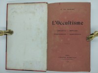 BARLET F. CH.,L'Occultisme : Définition - Méthode - Classification - Applications.