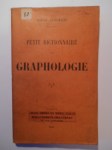 GIRAUD Alfred,Petit dictionnaire de graphologie.