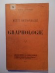 GIRAUD Alfred,Petit dictionnaire de graphologie.