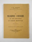 GOICHON Anne-Marie,La philosophie d'Avicenne et son influence en Europe médiévale. Forlong lectures 1940.