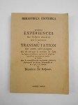 RESPOUR (Monsieur de),Rares expériences sur l'esprit minéral pour la préparation et transmutation des corps métalliques Où est enseigné la manière de faire les agens nécessaires, qui ont été jusqu'aujourd'hui inconnus et cachés au public. Avec la connaissance du mouvement général et Particulier du Monde Élémentaire et de ce qui y est contenu.