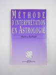 BARBAULT Martine,Méthode d'interprétation en Astrologie