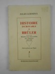 LERMINA Jules,Histoire incroyable à brûler. Réédition des textes publiés par l'Initiation 1888 89.