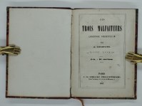 CONSTANT A. (Eliphas Lévi),Les trois malfaiteurs. Légende orientale.