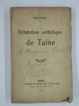 PELADAN Joséphin,Réfutation esthétique de Taine.