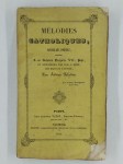 PELADAN Adrien,Mélodies catholiques, nouvelles poésies, dédiées à sa sainteté Grégoire XVI, Pape, et accueillies par lui, à Rome, des mains de l'auteur.