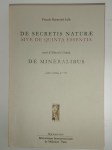 LULLE Pseudo-Raymond, LE GRAND Albert,De secretis naturae sive de quinta essentia. De mineralibus.