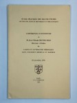 COLLECTIF,Ecole pratique des hautes études. Section des sciences historiques et philologiques. Conférence d'ouverture de M. Jean-Pierre Rothschild, dircteur d'études de langue et littérature hébraïques dans l'occident médiéval et moderne. 20 novembre 1996.