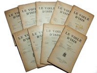 CHACORNAC Paul (sous la dir. de),Le voile d'Isis. 1933 - ANNÉE INCOMPLÈTE - 7 vol. (manquent les n° 161, 164, 165, 167, 168).