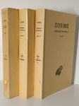 ZOSIME,Histoire nouvelle. Livre I-II. [Livre III]. [Livre IV]. 3 vol.