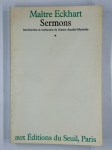 ECKHART Maître,Sermons. COMPLET en 3 vol.
