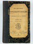 COLLECTIF,Les questions controversées de l'histoire et de la science. Quatrième série.