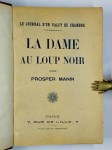 MANIN Prosper (TAXIL Léo),Le journal d'un valet de chambre. La dame au loup noir.