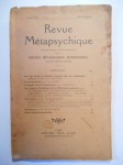 COLLECTIF,Revue métapsychique. Publication bimestrielle de l'Institut Métapsychique international. Année 1931 - n°1, janvier-février.