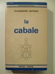 SAFRAN Alexandre,La cabale.