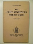 PTOLEMEE Claude,Les Cent Sentences astrologiques.