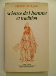 DURAND Gilbert,Science de l'homme et tradition. Le nouvel esprit anthropologique.