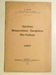 RUTOT A.,Spiritisme, métapsychisme, energétisme, néo-vitalisme.