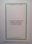 MALLINGER Jean, PAPUS, CYLIANI,La table d'émeraude d'Hermès Trismégiste. Les clefs ésotériques et alchimiques du texte original de Khunrath.