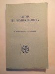CHARTREUX introduction, texte critique, traduction et notes par un,Lettres des premiers Chartreux (vol. 1 seul).