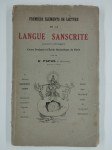 PAPUS (Gérard Encausse),Premiers éléments de lecture de la langue sanscrite (caractères Dévanagari).