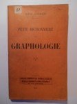 GIRAUD Alfred,Petit dictionnaire de graphologie.