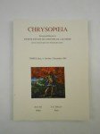 SOCIETE D'ETUDE DE L'HISTOIRE DE L'ALCHIMIE / REVUE (Sous la direction de Sylvain MATTON),Chrysopoeia. Tome II, fasc.4. Octobre / Décembre 1988.