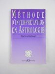 BARBAULT Martine,Méthode d'interprétation en Astrologie