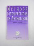 BARBAULT Martine,Méthode d'interprétation en Astrologie