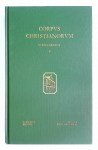 CATANAE, PETIT Françoise (éd.),Catenae graecae in Genesim et in Exodum. I. Catena Sinaitica. (Corpus Christianorum. Séries Graeca 2 - CCSG 2).