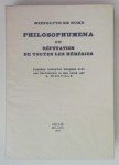 HIPPOLYTE DE ROME,Philosophumena ou réfutation de toutes les hérésies.