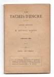 BARRES Maurice,Les taches d'encre. Gazette mensuelle N° 1.