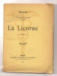 PELADAN Joséphin,La décadence latine (Ethopée). La Licorne.