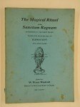 LEVI Eliphas (Alphonse-Louis Constant),The magical ritual of the sanctum regnum interpreted by the tarots trumps translated from the mss. Of Eliphas Lévi