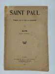 ALTA Elie (Abbé Calixte Mélinge),Saint Paul. Traduit sur le Grec et Commenté.