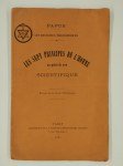 PAPUS (Encausse Gérard) (Dr.),Les doctrines théosophiques. Les sept principes de l'homme au point de vue scientifique. Extrait de la revue théosophique.