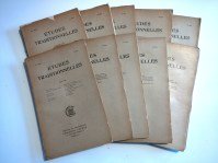 GUENON René (sous la dir. de),Etudes traditionnelles. 42ème année (1937). Manquent les n° 212 et 213 (août et septembre)