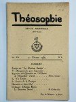 COLLECTIF,Théosophie. Revue mensuelle. Vol. 14. N° 6. Février 1939.