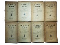 CHACORNAC Paul (sous la dir. de),Le voile d'Isis. 1934 ANNÉE INCOMPLÈTE - 7 vol. (manquent les n° 170, 172, 174, 176, 177).