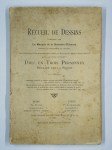 BOESSIERE-THIENNES le marquis de la,Recueil de dessins pour servir, d'une manière intuitive, à l'étude du livre : Dieu en trois personnes déclaré par la raison.