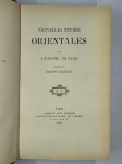 FRANCK Adolphe,Nouvelles études orientales.