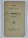 PELADAN Joséphin (Sar Mérodack),De l'Androgyne. Théorie plastique.