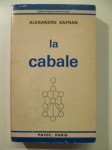 SAFRAN Alexandre,La cabale.