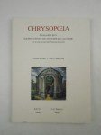 SOCIETE D'ETUDE DE L'HISTOIRE DE L'ALCHIMIE / REVUE (Sous la direction de Sylvain MATTON),Chrysopoeia. Tome II, fasc. 2. Avril / Juin 1988.