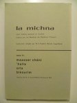 LA MICHNA (Maasser chéni, 'halla, orla, bikourim) / BULZ Emmanuel (trad.), GUGENHEIM Ernest (ss. la dir. de),La michna. Tome 14.